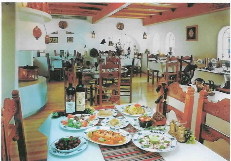 One of the Greekfest Dining Rooms